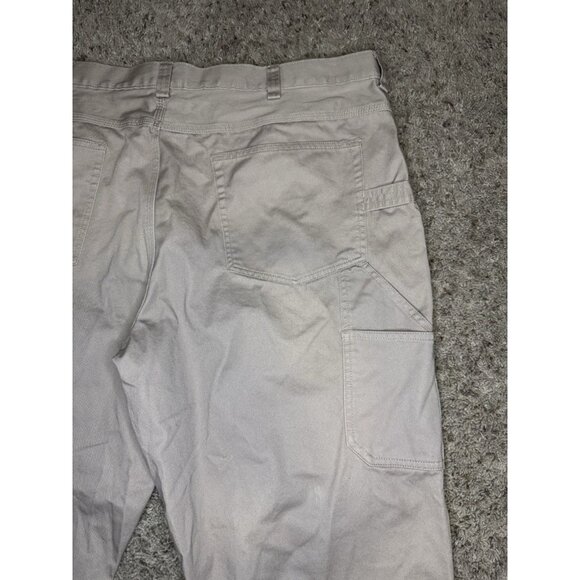 DULUTH TRADING Khaki Pants Basic Minimalist Outdoor Utility Workwear 40x29 READ - Picture 7 of 10